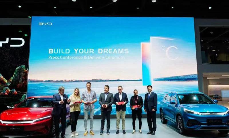 BYD, Seal, Yuan PLUS, Dolphin, Han