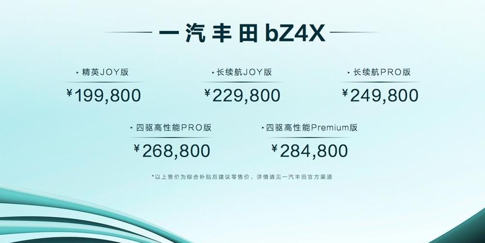 Toyota, BYD, FAW, Tesla, Model 3