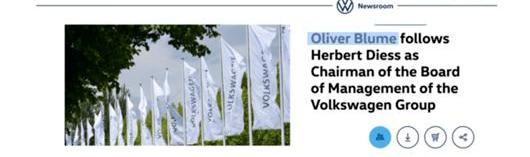 Volkswagen, Porsche, Audi, Tesla, Bentley