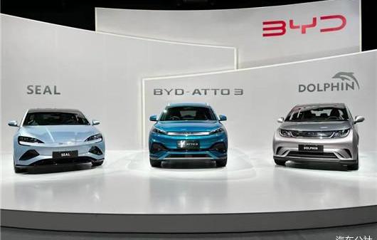 BYD, Toyota, Seal, Yuan PLUS, Dolphin