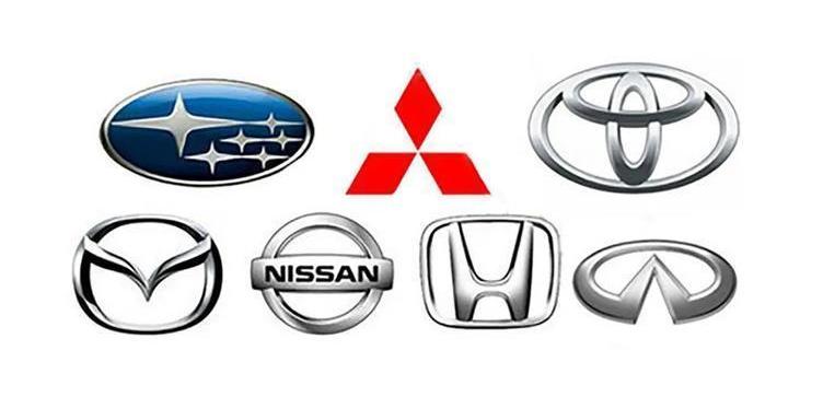Toyota, Honda, Nissan, Volkswagen and Mazda
