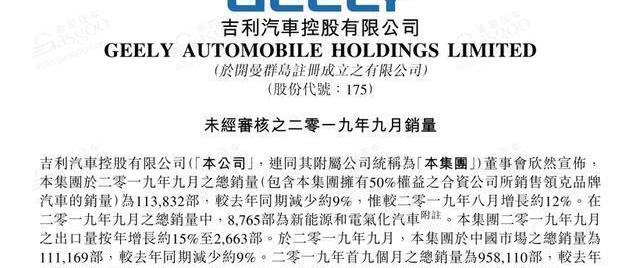 Geely Automobile, Lectra, Volvo and Lotus