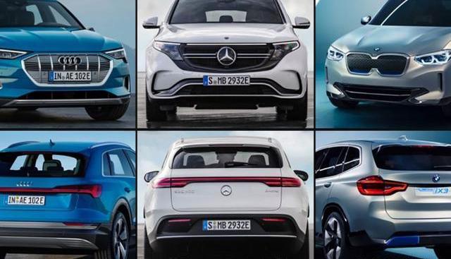 Mercedes Benz, Audi, BMW, Tesla