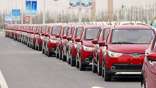 Tesla, Nissan, BYD, Volkswagen, Roewe