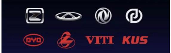 MINI, Dongfeng, BYD, Dongfeng commercial vehicle, Chery 