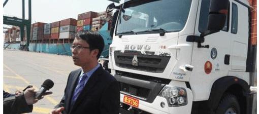 China heavy duty truck, concept, modern