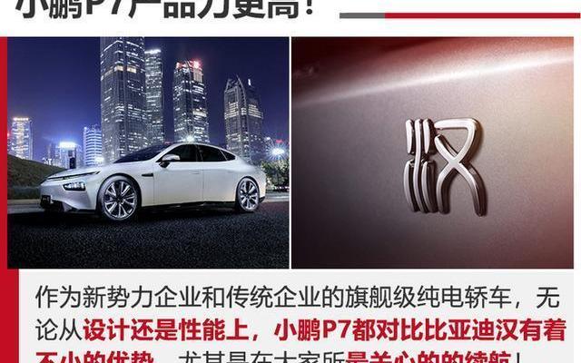 比亞迪,小鵬,漢,小鵬P7,特斯拉