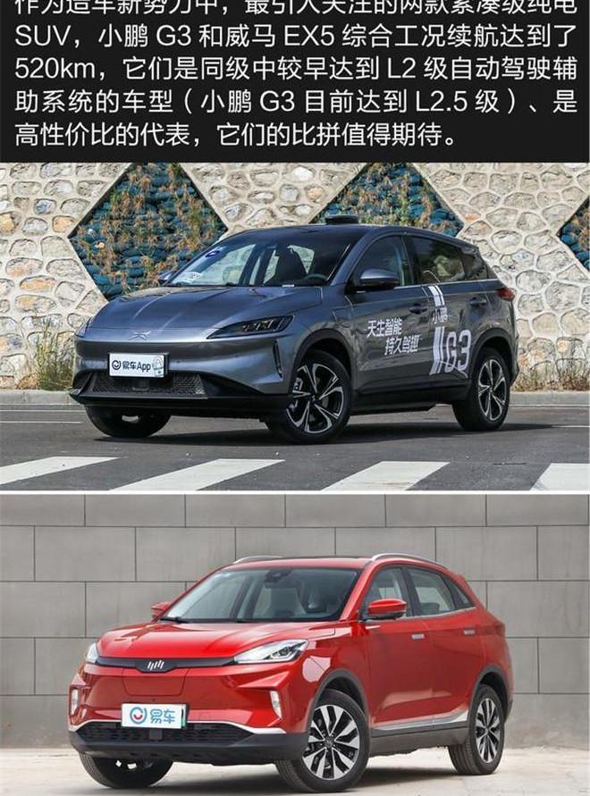 小鵬,小鵬G3,威馬EX5